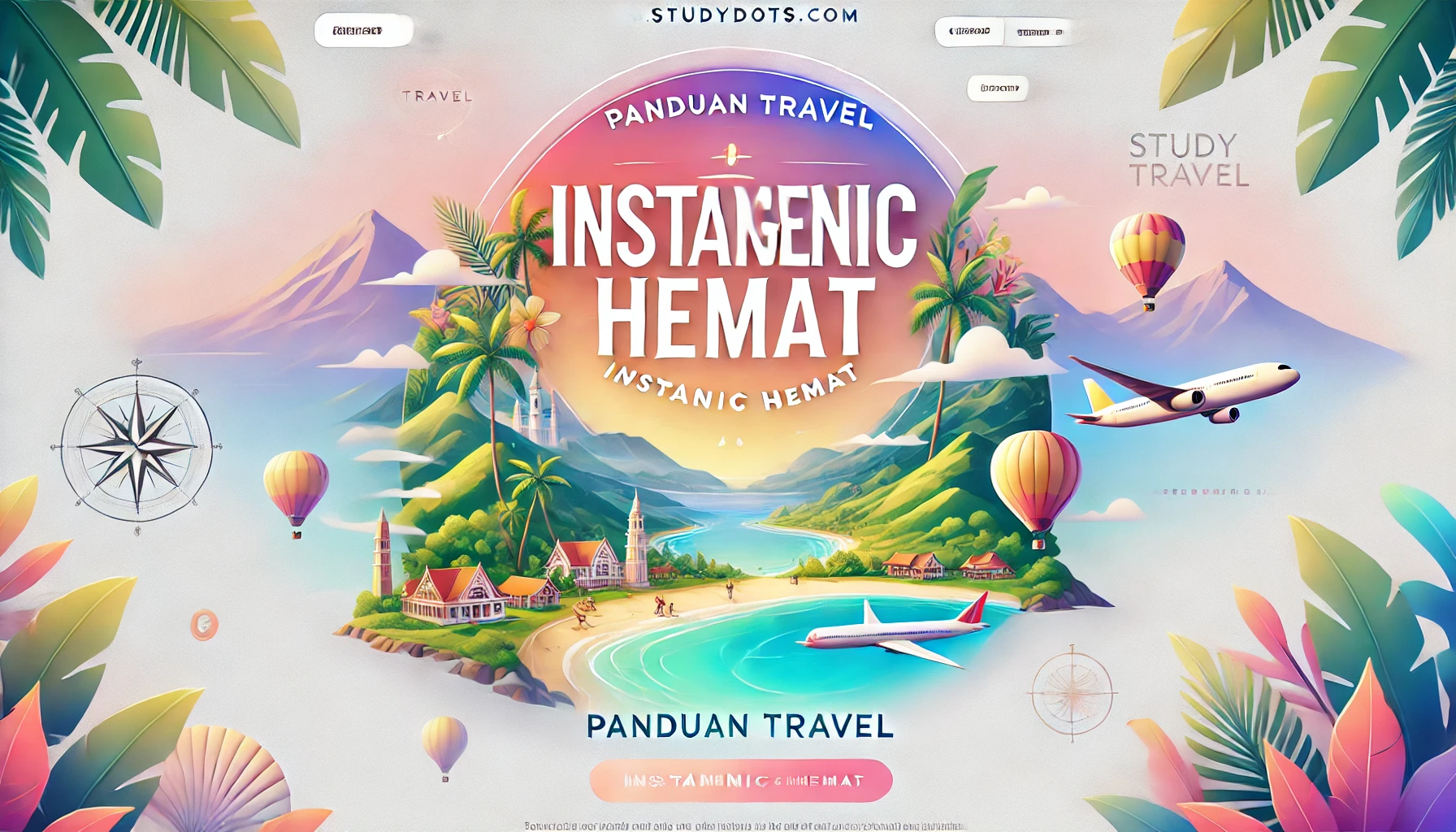 Panduan Travel Instagenic Hemat