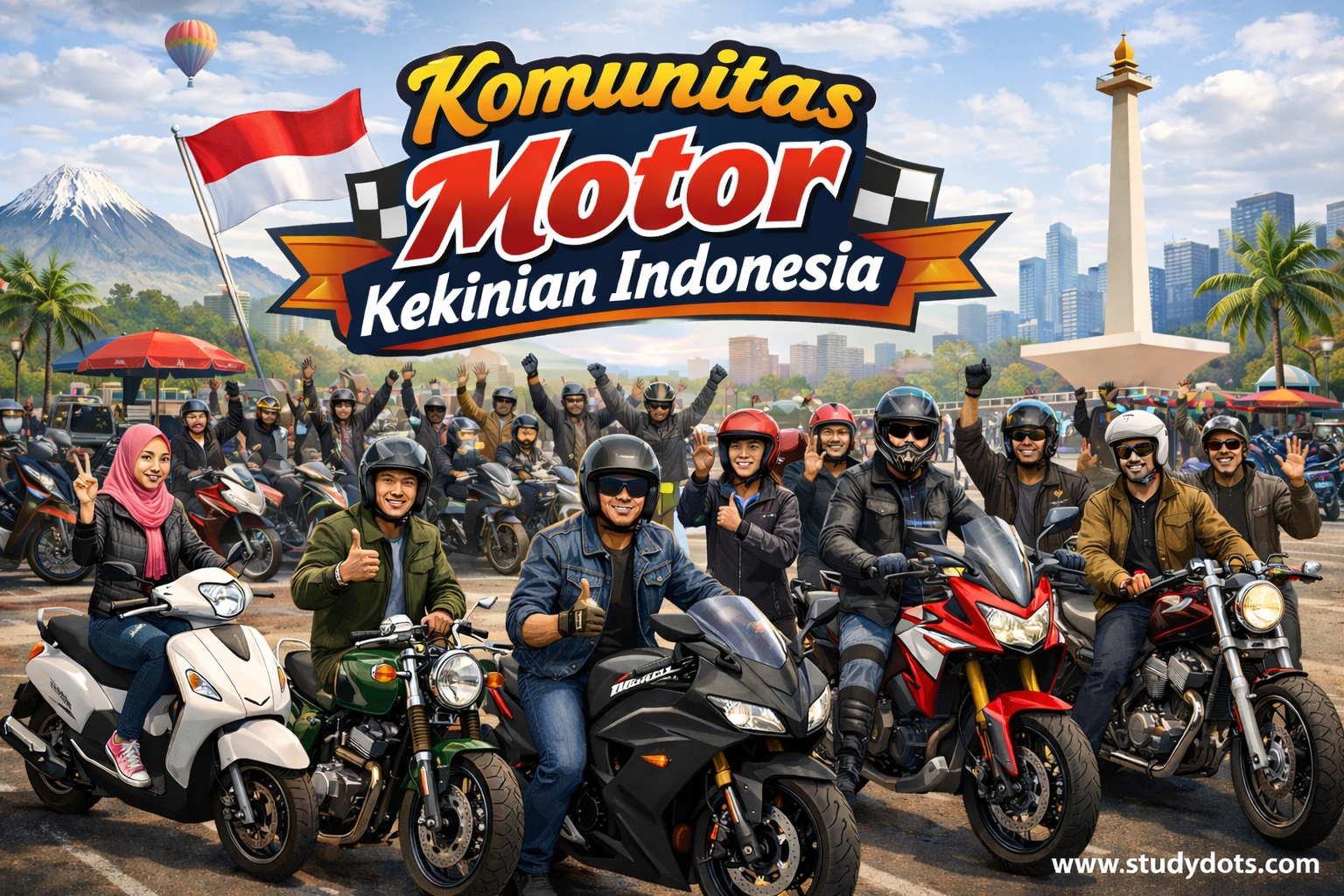 Komunitas Motor Kekinian Indonesia